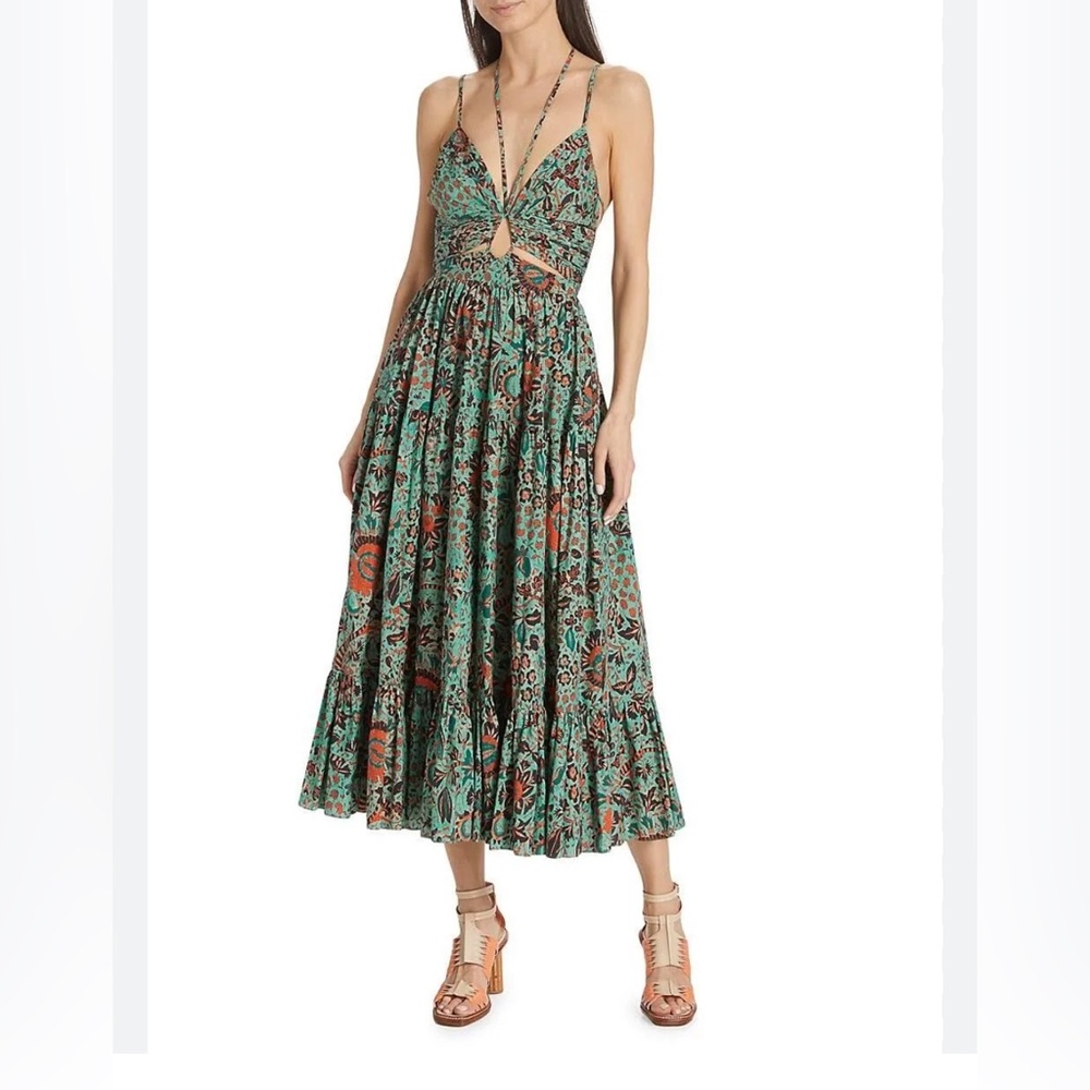 Ulla Johnson Phoebe Dress- Jade NWT - Picture 4 of 9